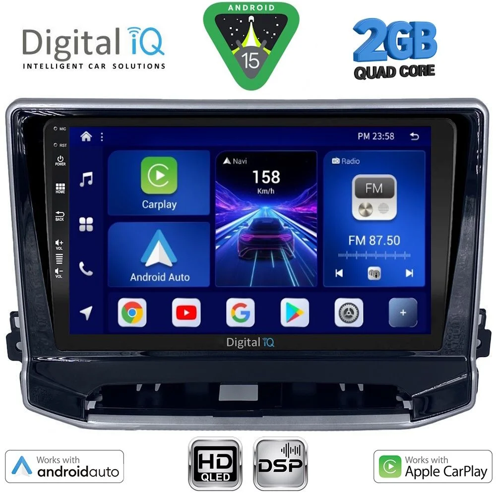 Φωτογραφία προϊόντος: DIGITAL IQ BXC 3279_CPAA (10inc) MULTIMEDIA TABLET for JEEP COMPASS mod. 2022-2026