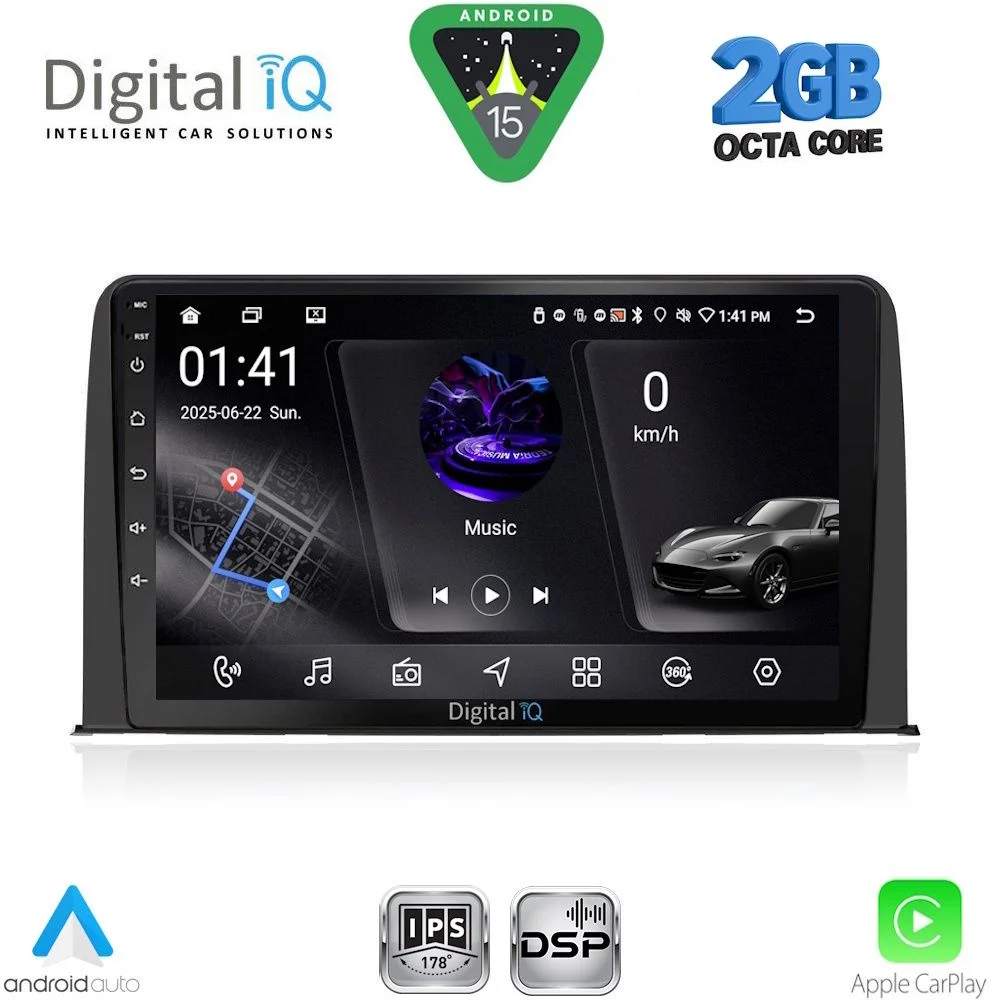 Φωτογραφία προϊόντος: DIGITAL IQ RSF 4199_CPA (10inc) MULTIMEDIA TABLET for HONDA CRV mod. 2017-2022