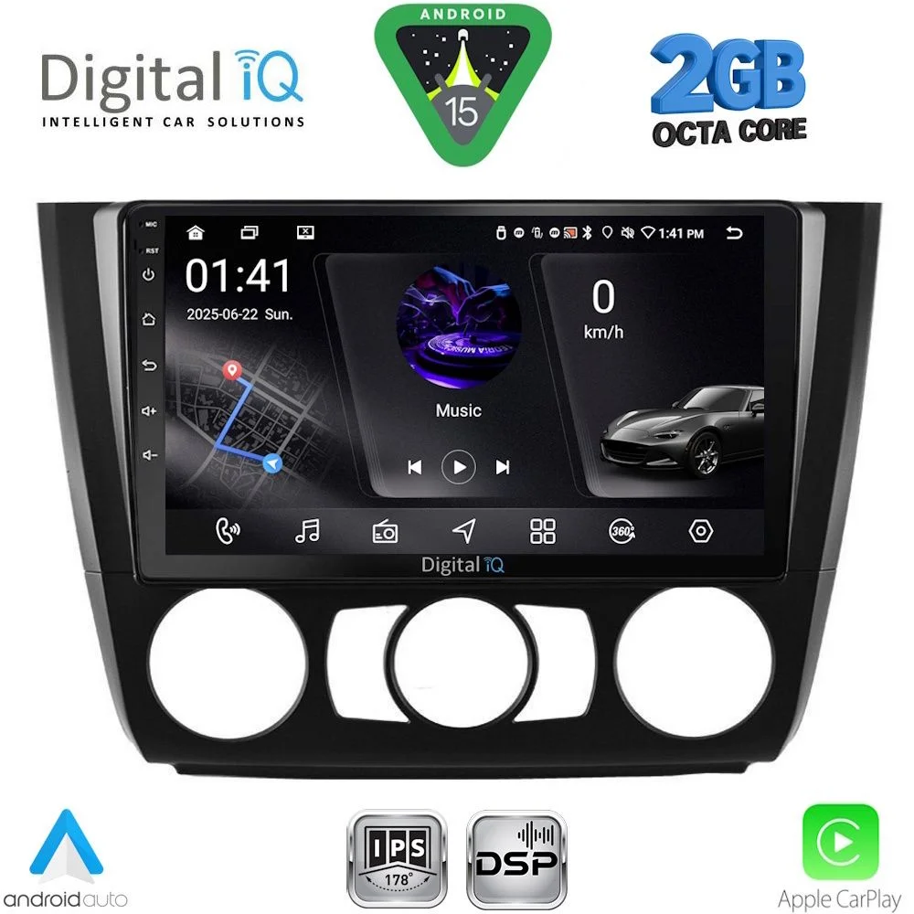 Φωτογραφία προϊόντος: DIGITAL IQ RSF 4040_CPA A/C (9inc) MULTIMEDIA TABLET for BMW S.1 E81-82-87-88 mod. 2004-2013