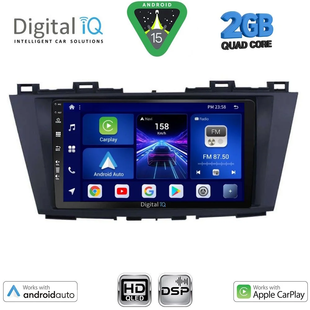 Φωτογραφία προϊόντος: DIGITAL IQ BXC 3371_CPAA (9inc) MULTIMEDIA TABLET for MAZDA 5 mod. 2011-2020