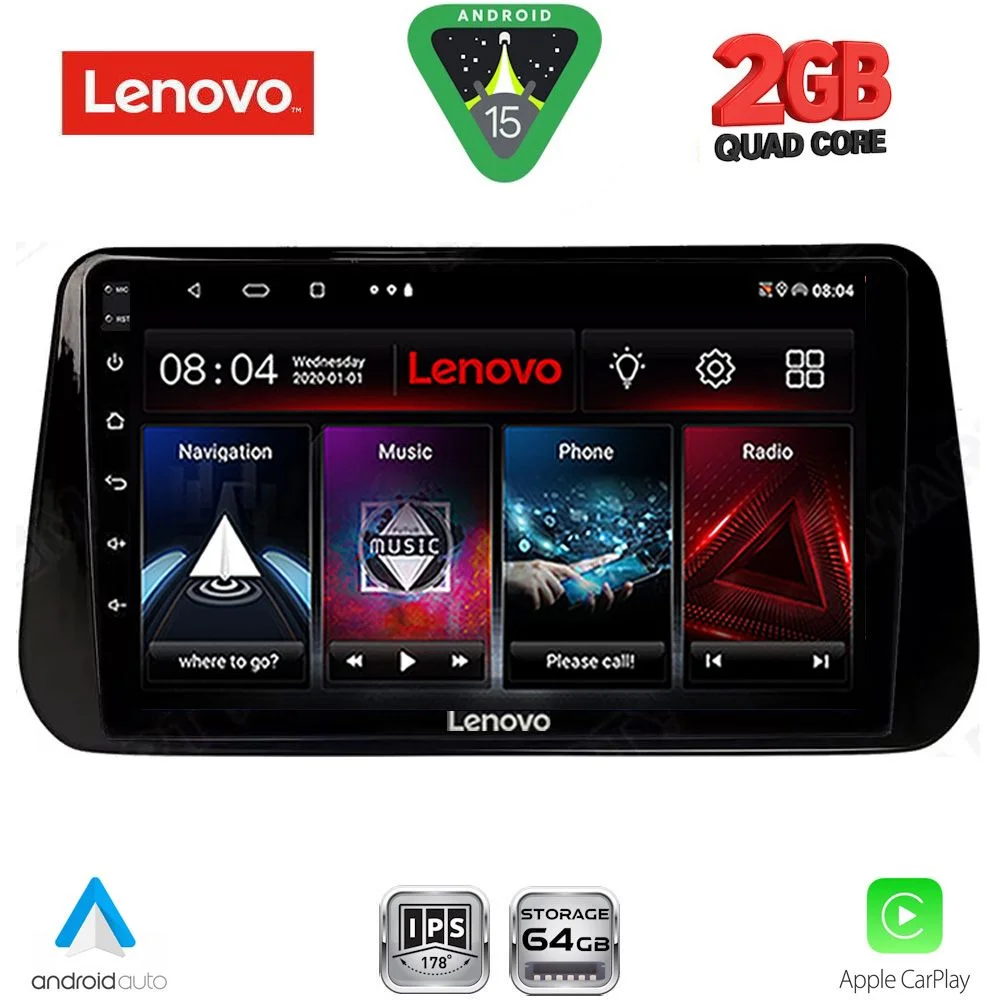 Φωτογραφία προϊόντος: LENOVO LVD 2238B_CPA (10inc) MULTIMEDIA TABLET for HYUNDAI IX45 - SANTA FE mod. 2021-2023