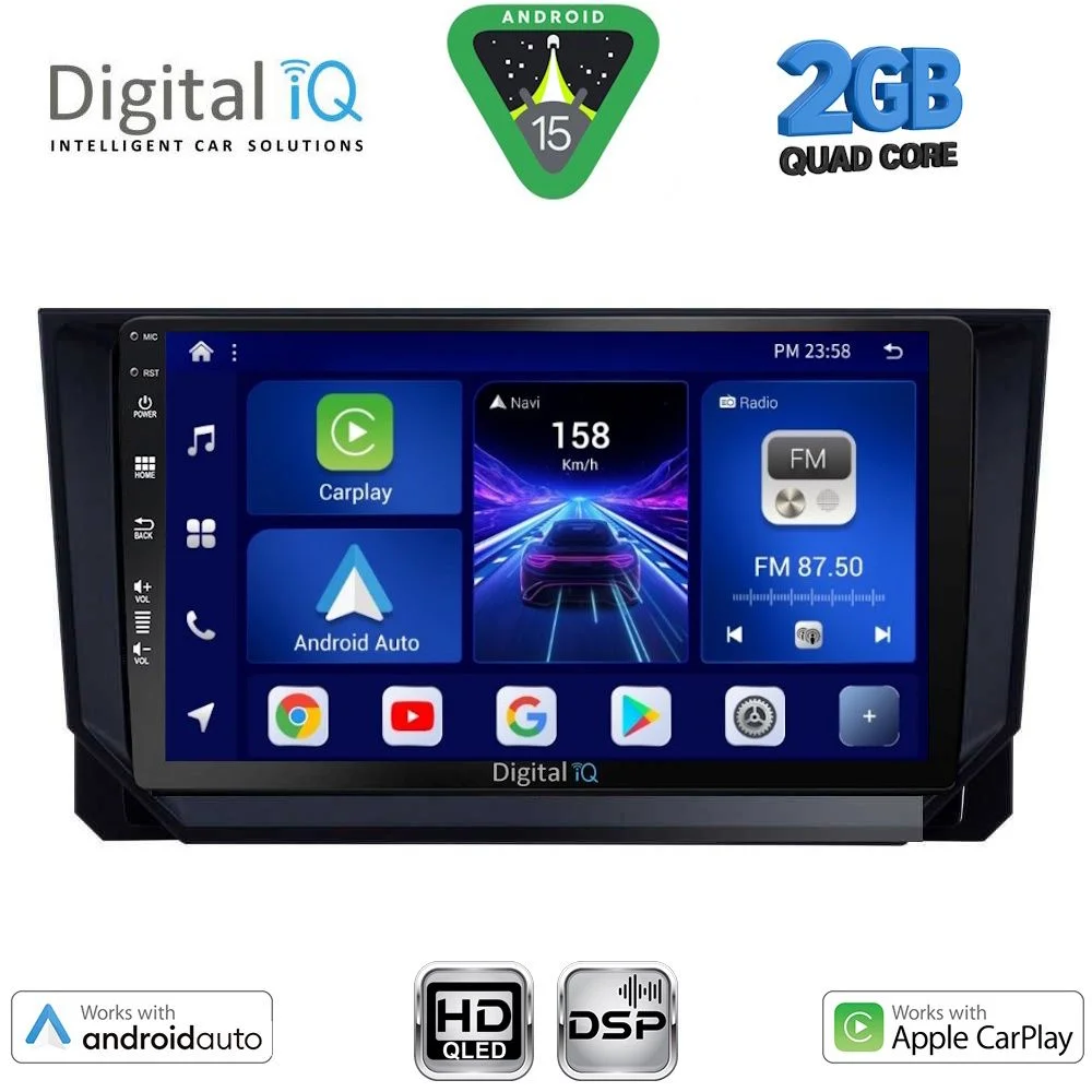 Φωτογραφία προϊόντος: DIGITAL IQ BXC 3391_CPAA (10inc) MULTIMEDIA TABLET for MAZDA CX9 mod. 2006-2015