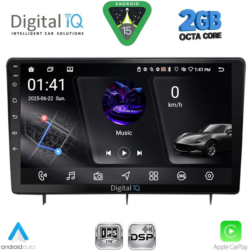 Φωτογραφία προϊόντος: DIGITAL IQ RSF 4192_CPA (10inc) MULTIMEDIA TABLET for HONDA CIVIC mod. 2022-2026
