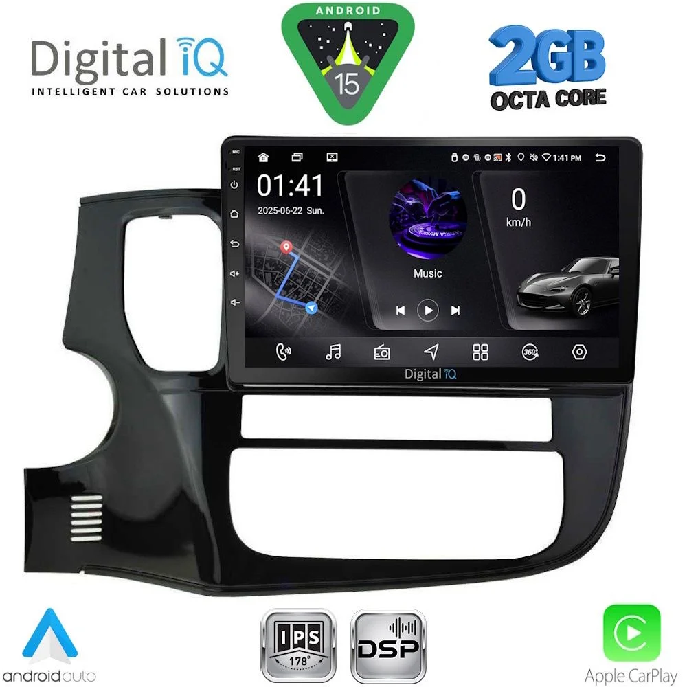 Φωτογραφία προϊόντος: DIGITAL IQ RSF 4443_CPA (10inc) MULTIMEDIA TABLET for MITSUBISHI OUTLANDER mod. 2013-2020