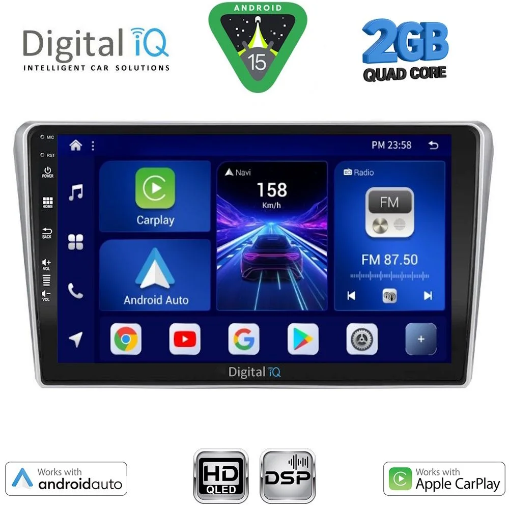Φωτογραφία προϊόντος: DIGITAL IQ BXC 3704SL_CPAA (9inc) MULTIMEDIA TABLET for TOYOTA AVENSIS (T25) mod. 2003-2009