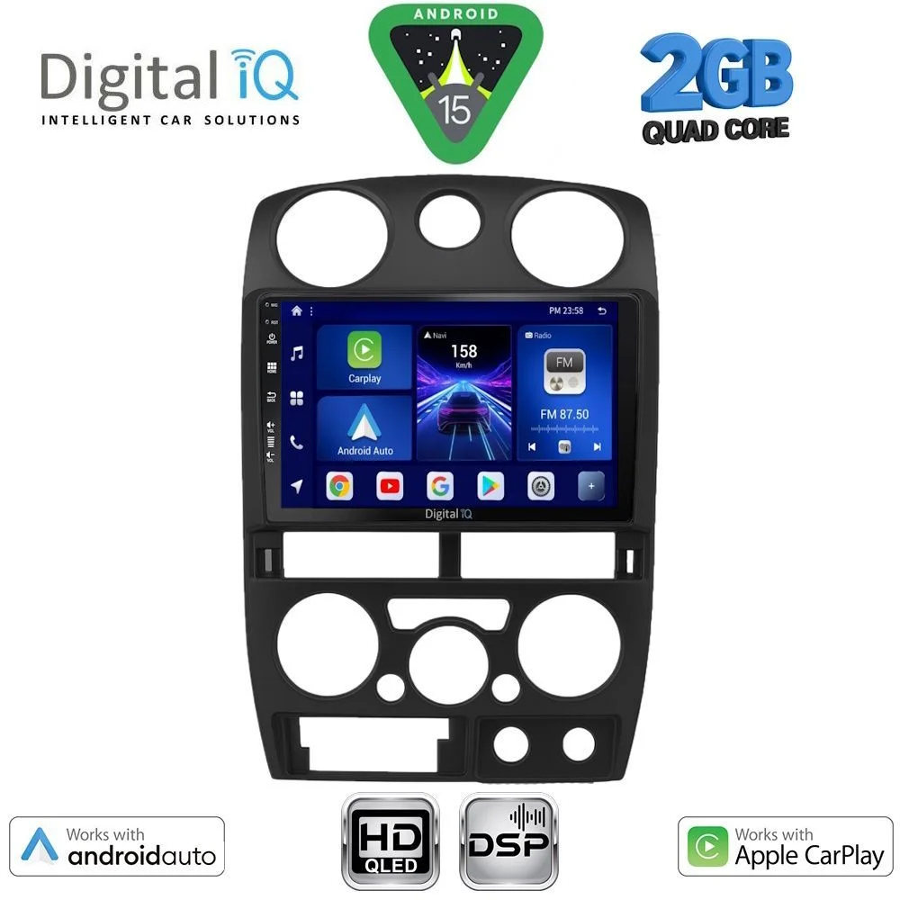 Φωτογραφία προϊόντος: DIGITAL IQ BXC 3254BL_CPAA (9inc) MULTIMEDIA TABLET for ISUZU D-MAX mod. 2008-2012 (BLACK)