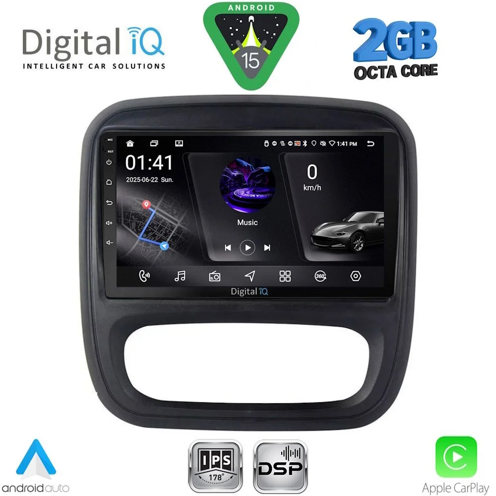 Φωτογραφία προϊόντος: DIGITAL IQ RSF 4499_CPA (9inc) MULTIMEDIA TABLET for OPEL VIVARO – RENAULT TRAFIC – FIAT TALENDO – NISSAN NV 300 mod. 2014-2020