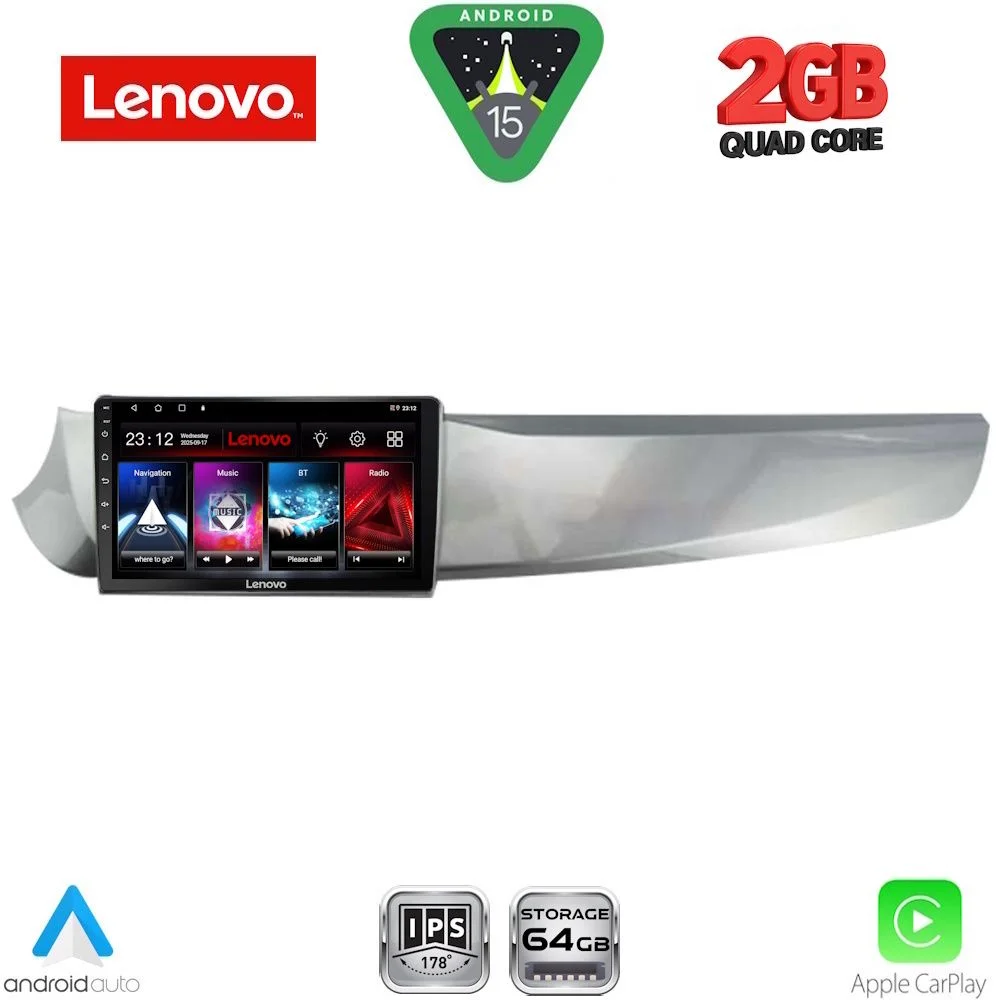 Φωτογραφία προϊόντος: LENOVO LVD 2025_CPA (9inc) MULTIMEDIA TABLET for ALFA ROMEO GIULIETTA mod. 2010-2014