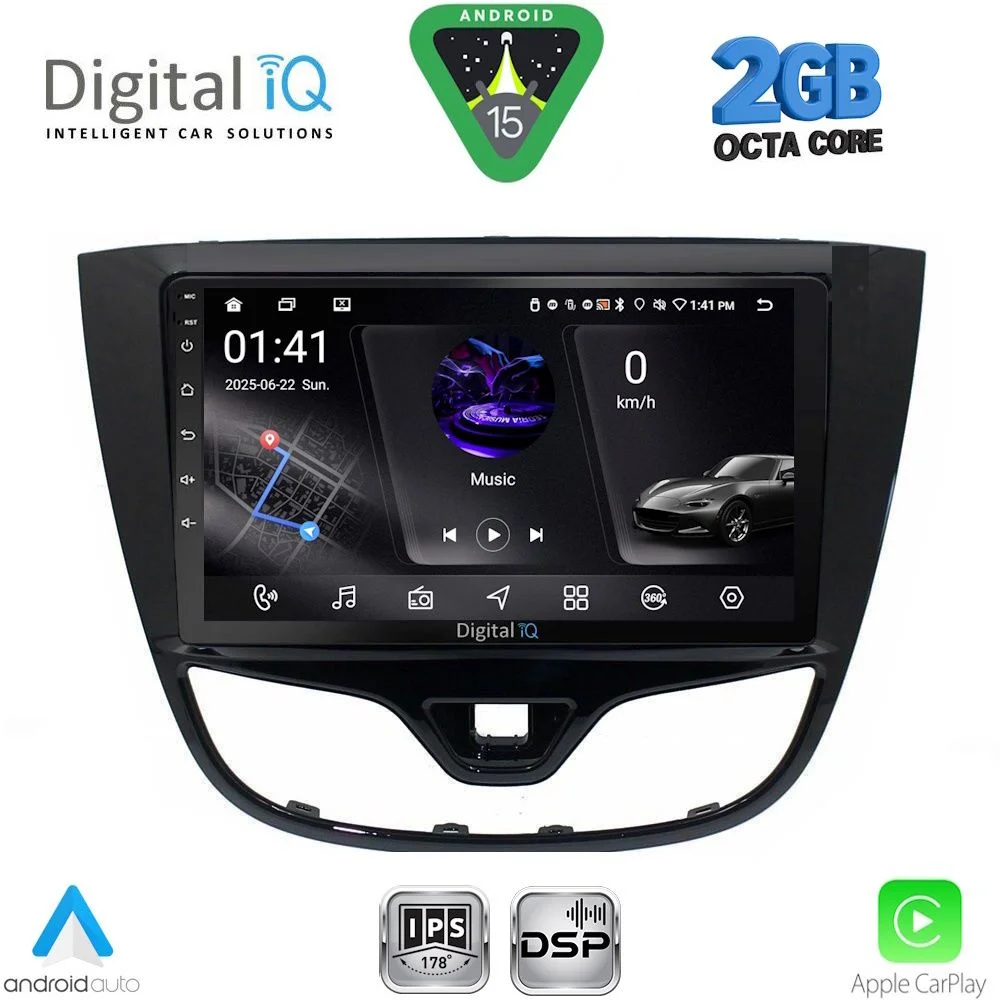 Φωτογραφία προϊόντος: DIGITAL IQ RSF 4489_CPA (10inc) MULTIMEDIA TABLET for OPEL KARL mod. 2014-2019