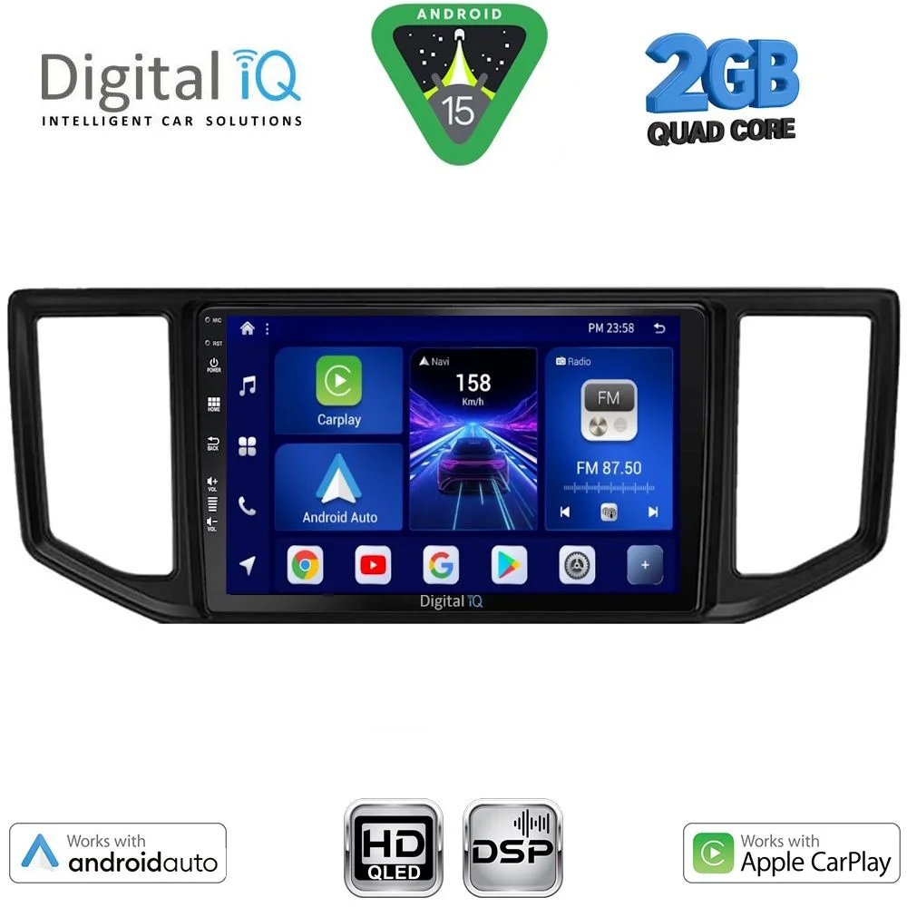 Φωτογραφία προϊόντος: DIGITAL IQ BXC 3753_CPAA (10inc) MULTIMEDIA TABLET for VW CRAFTER mod. 2017-2026