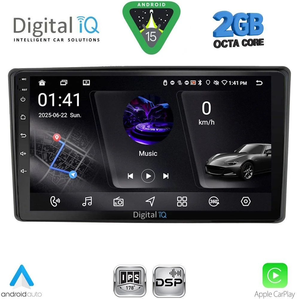 Φωτογραφία προϊόντος: DIGITAL IQ RSF 4701_CPA (10inc) MULTIMEDIA TABLET for TOYOTA RAIZE mod. 2020-2026