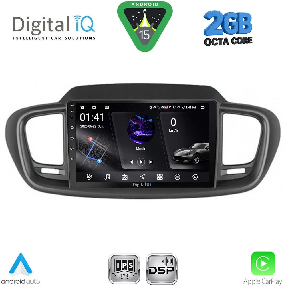 Φωτογραφία προϊόντος: DIGITAL IQ RSF 4319_CPA (10inc) MULTIMEDIA TABLET for KIA SORENTO mod. 2014-2020
