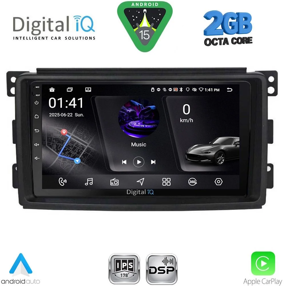 Φωτογραφία προϊόντος: DIGITAL IQ RSF 4621_CPA (9inc) MULTIMEDIA TABLET for SMART mod. 2007-2010