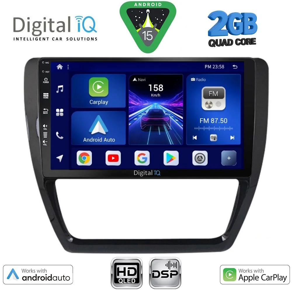Φωτογραφία προϊόντος: DIGITAL IQ BXC 3741_CPAA (10inc) MULTIMEDIA TABLET for VW JETTA mod. 2010-2016