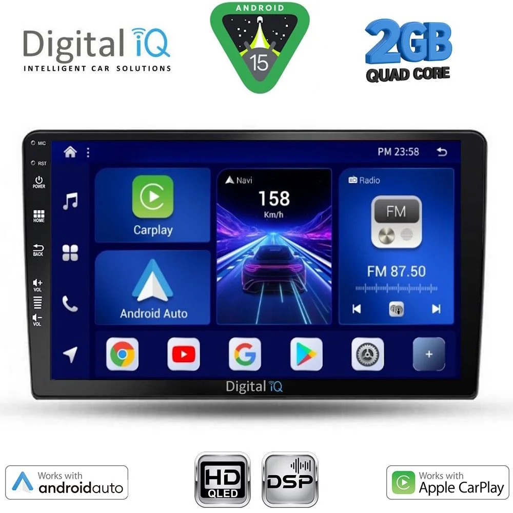 Φωτογραφία προϊόντος: DIGITAL IQ BXC 3301_CPAA (9inc) MULTIMEDIA TABLET for KIA CEED mod. 2009-2012