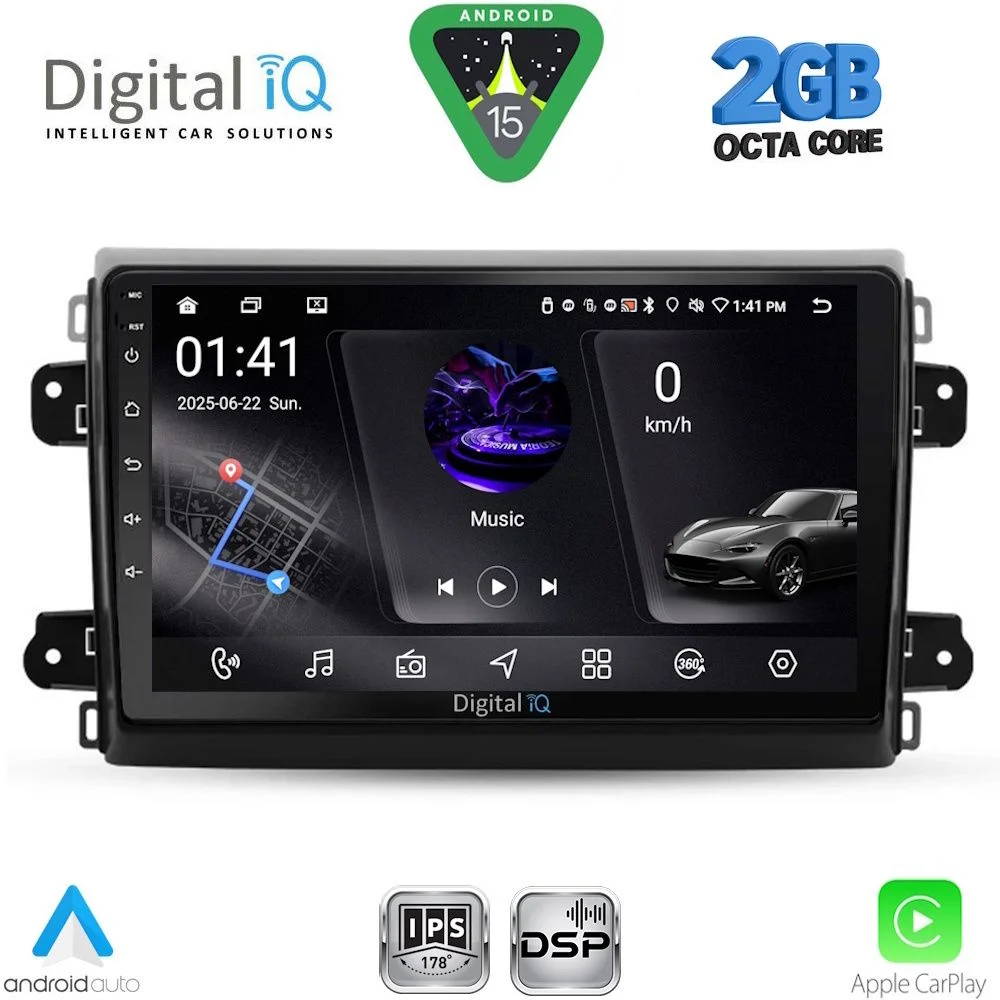 Φωτογραφία προϊόντος: DIGITAL IQ RSF 4143_CPA (9inc) MULTIMEDIA TABLET for FIAT DUCATO mod. 2021-2026