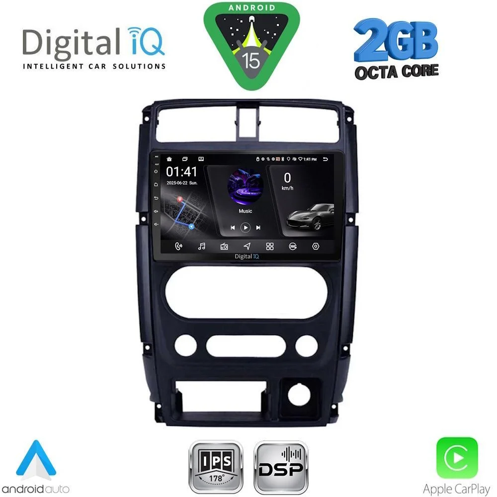 Φωτογραφία προϊόντος: DIGITAL IQ RSF 4678_CPA (9inc) MULTIMEDIA TABLET for SUZUKI JIMNY mod. 2007-2017