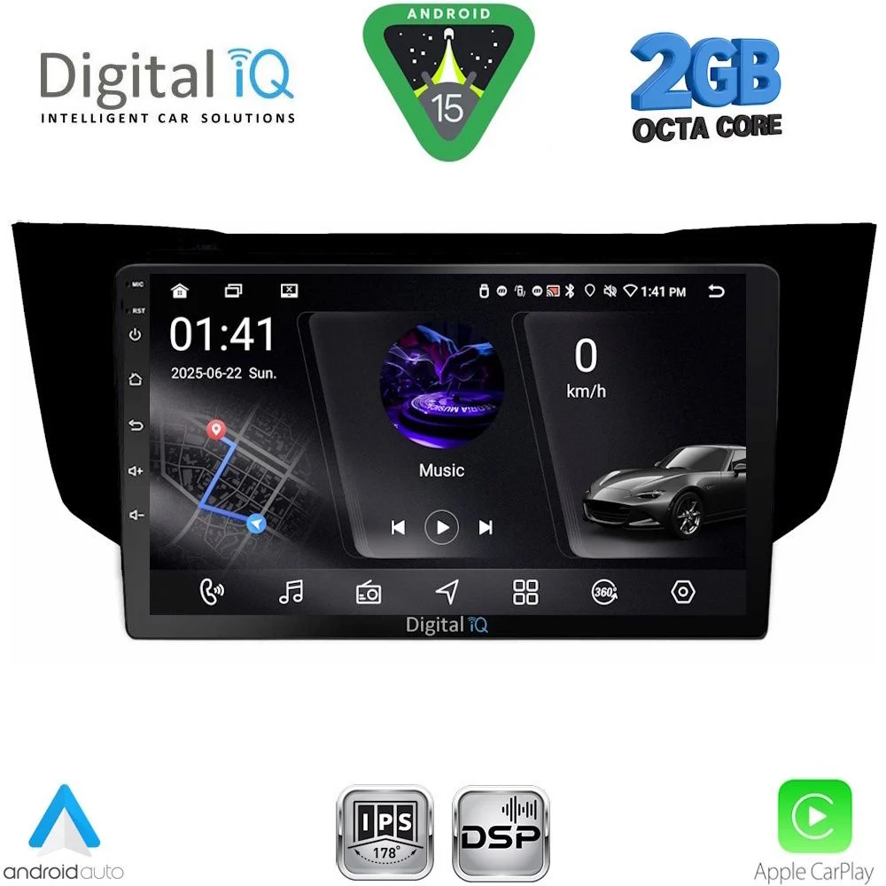 Φωτογραφία προϊόντος: DIGITAL IQ RSF 4345BL_CPA (9inc) MULTIMEDIA TABLET for LEXUS RX 300 – 400 mod. 2003-2008