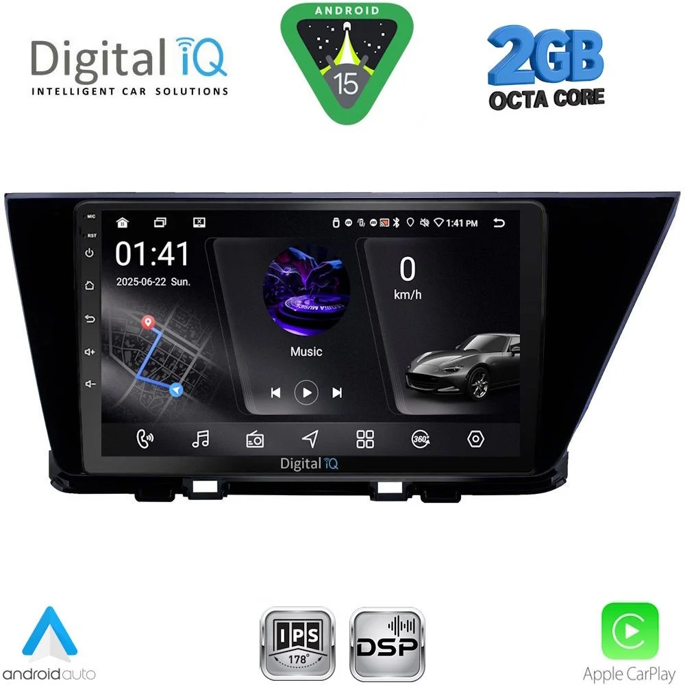 Φωτογραφία προϊόντος: DIGITAL IQ RSF 4305_CPA (9inc) MULTIMEDIA TABLET for KIA NIRO mod. 2017-2021
