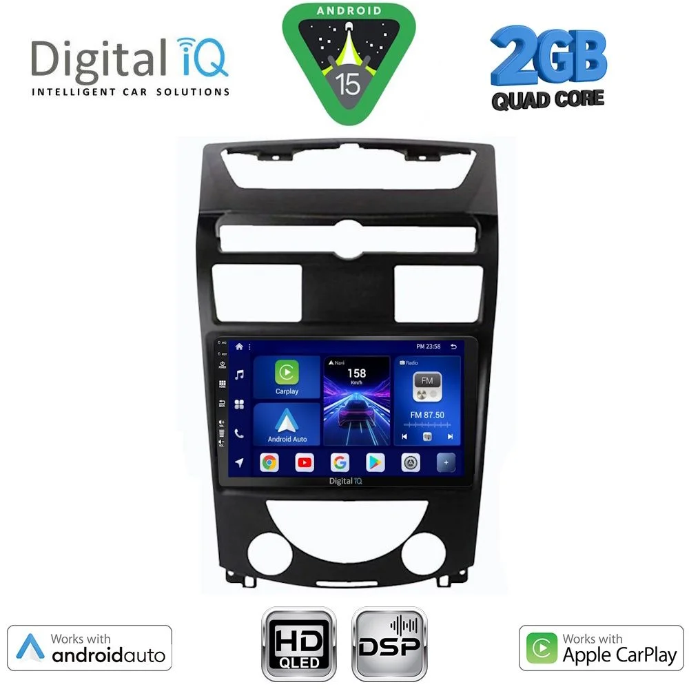 Φωτογραφία προϊόντος: DIGITAL IQ BXC 3657_CPAA (10inc) MULTIMEDIA TABLET for SSANGYONG REXTON mod. 2006-2015