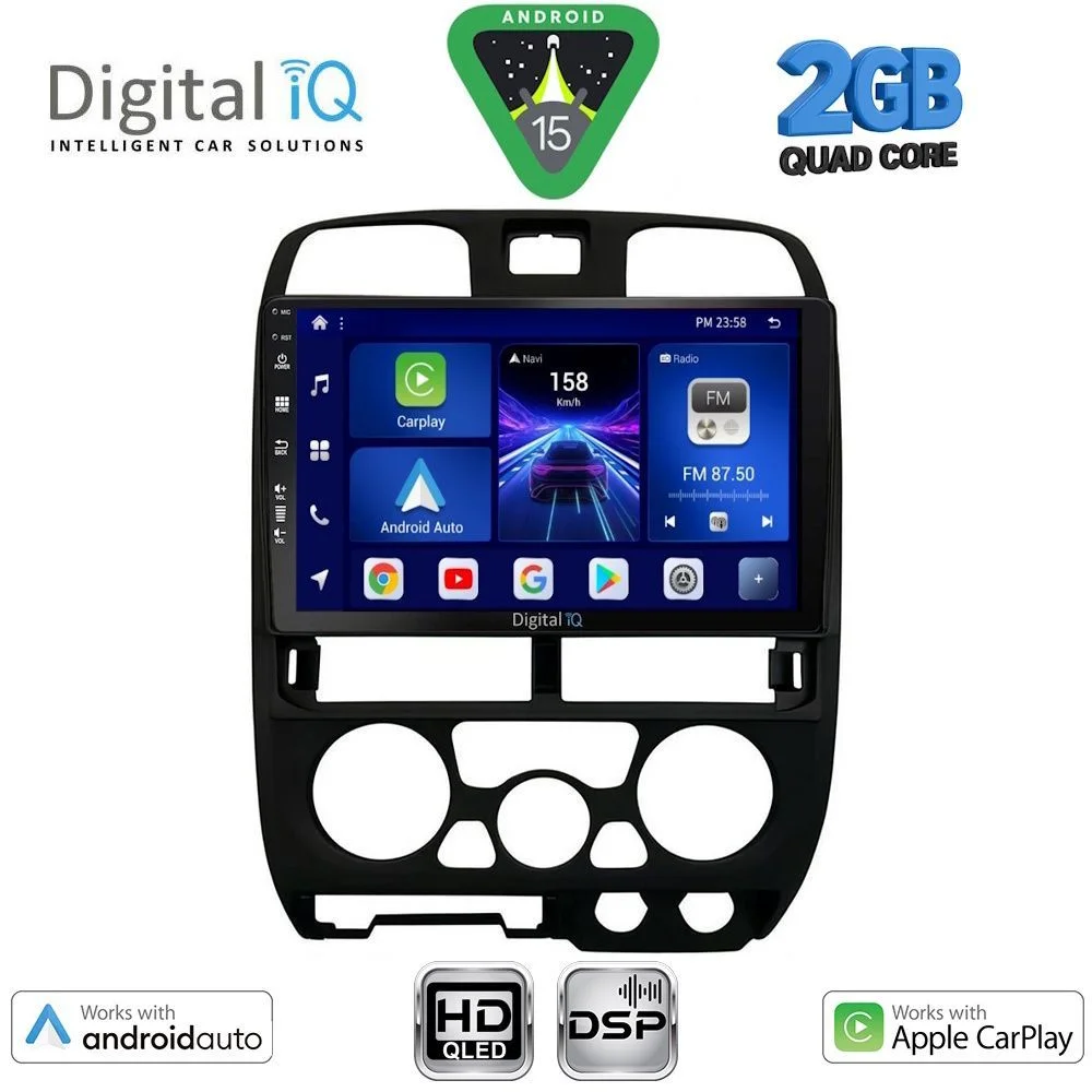 Φωτογραφία προϊόντος: DIGITAL IQ BXC 3253BL_CPAA (9inc) MULTIMEDIA TABLET for ISUZU D-MAX mod. 2002-2008 (BLACK)