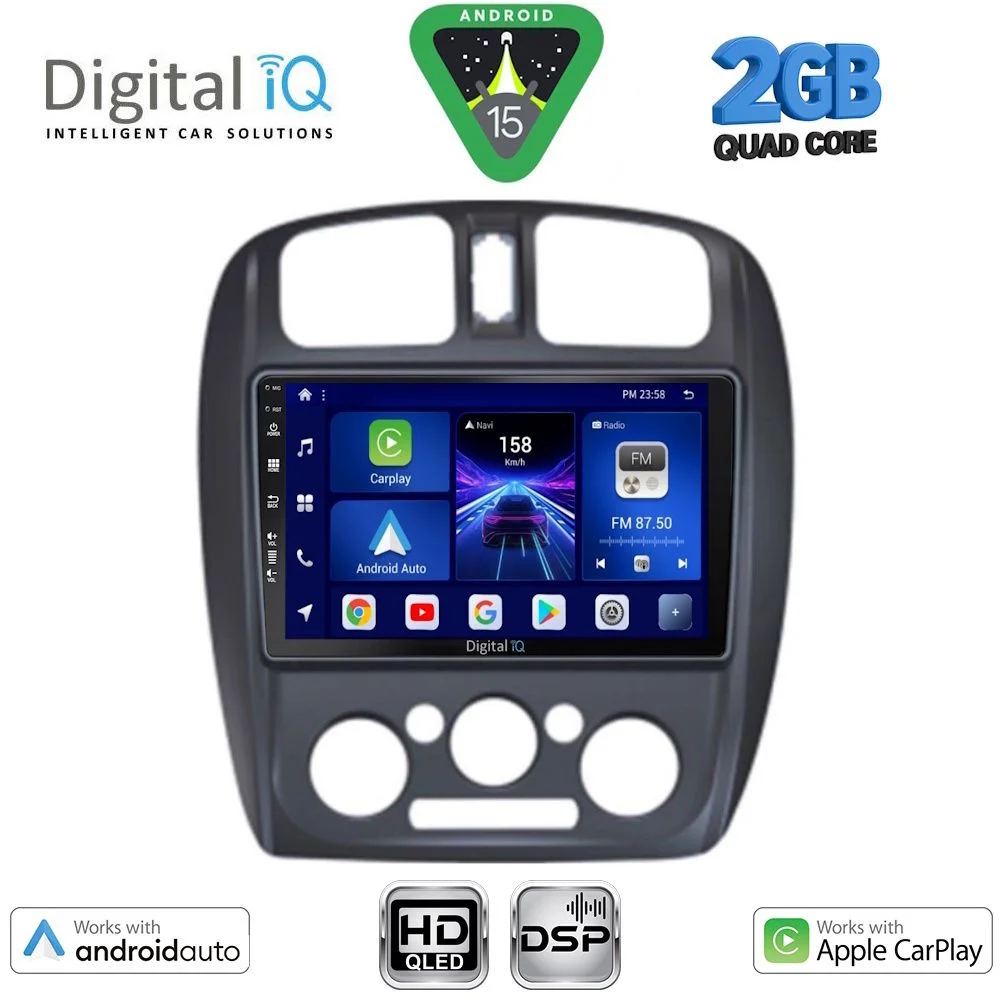 Φωτογραφία προϊόντος: DIGITAL IQ BXC 3363_CPAA (9inc) MULTIMEDIA TABLET for MAZDA 323 mod. 1998-2004