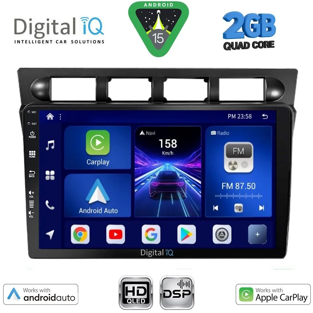 Φωτογραφία προϊόντος: DIGITAL IQ BXC 3306_CPAA (9inc) MULTIMEDIA TABLET for KIA PICANTO mod. 2004-2008