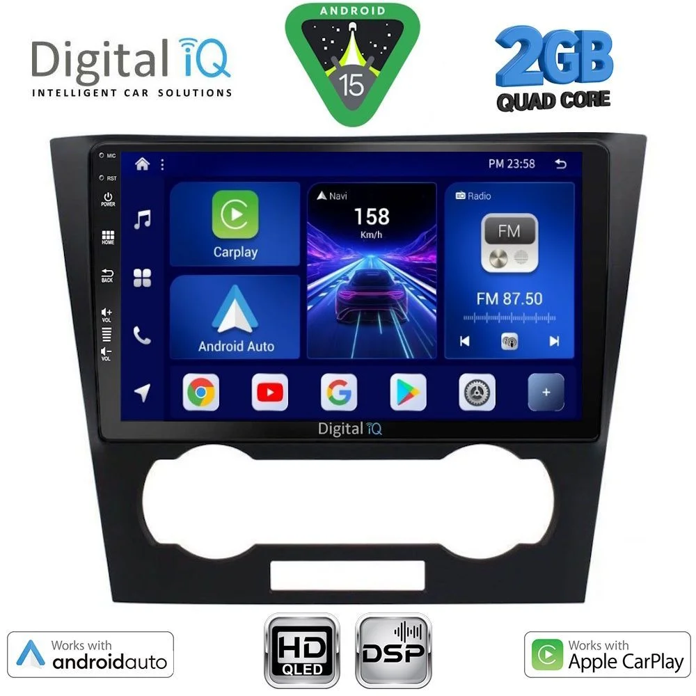 Φωτογραφία προϊόντος: DIGITAL IQ BXC 3073_CPAA (9inc) MULTIMEDIA TABLET for CHEVROLET EPICA mod. 2006-2011