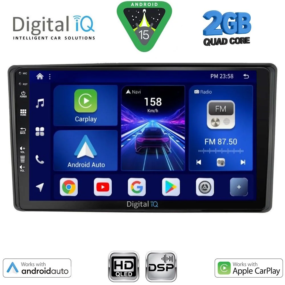 Φωτογραφία προϊόντος: DIGITAL IQ BXC 3701_CPAA (10inc) MULTIMEDIA TABLET for TOYOTA RAIZE mod. 2020-2026