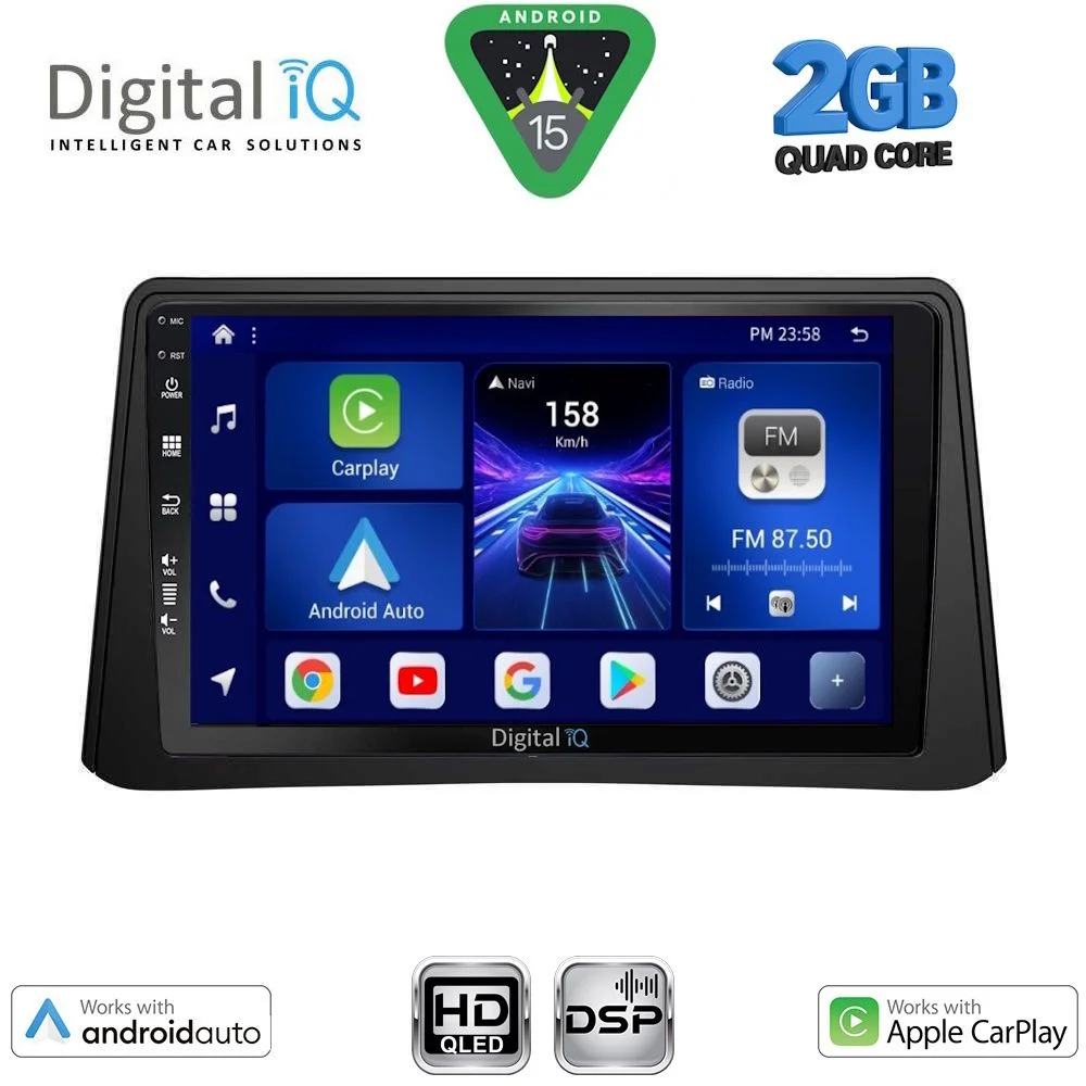 Φωτογραφία προϊόντος: DIGITAL IQ BXC 3496_CPAA (9inc) MULTIMEDIA TABLET for OPEL MOKKA mod. 2012-2015