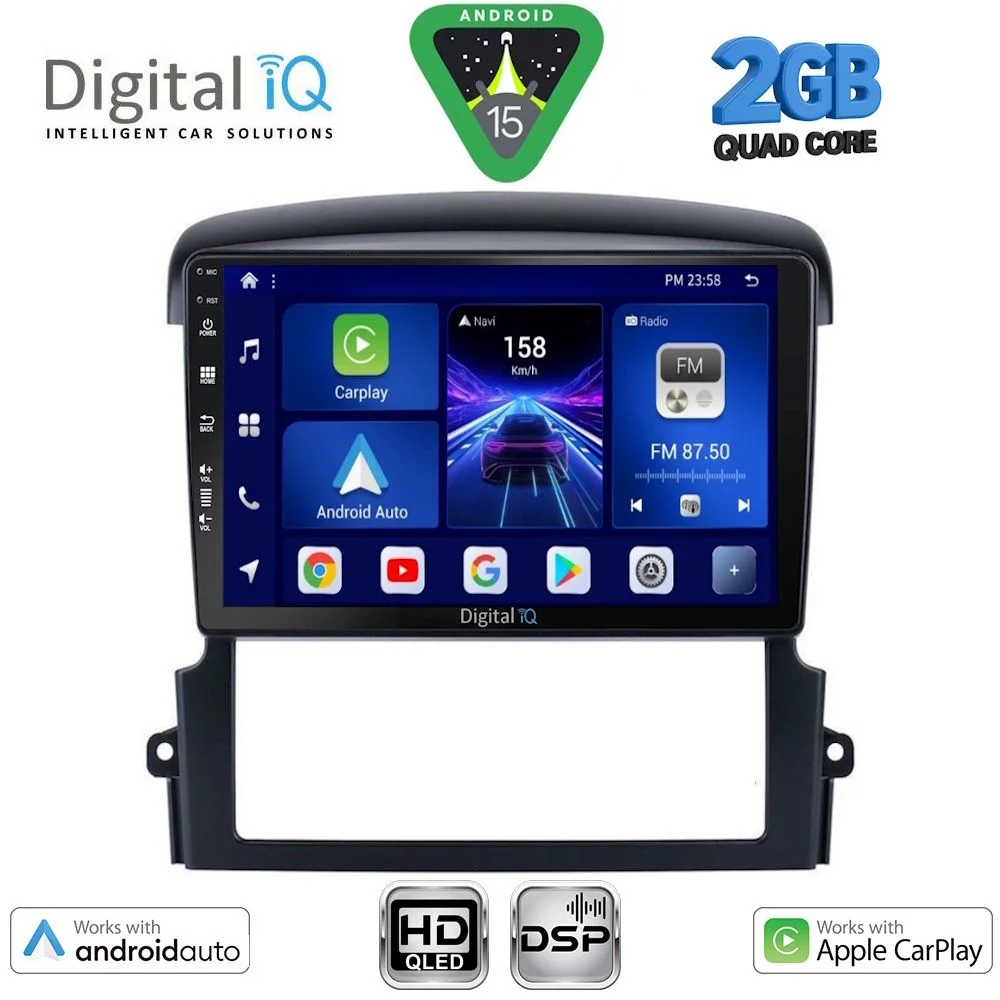 Φωτογραφία προϊόντος: DIGITAL IQ BXC 3317_CPAA (9inc) MULTIMEDIA TABLET for KIA SORENTO mod. 2006-2009