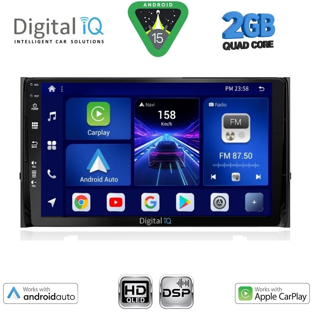 Φωτογραφία προϊόντος: DIGITAL IQ BXC 3584_CPAA (10inc) MULTIMEDIA TABLET for SKODA KAROQ – KODIAQ mod. 2016-2024