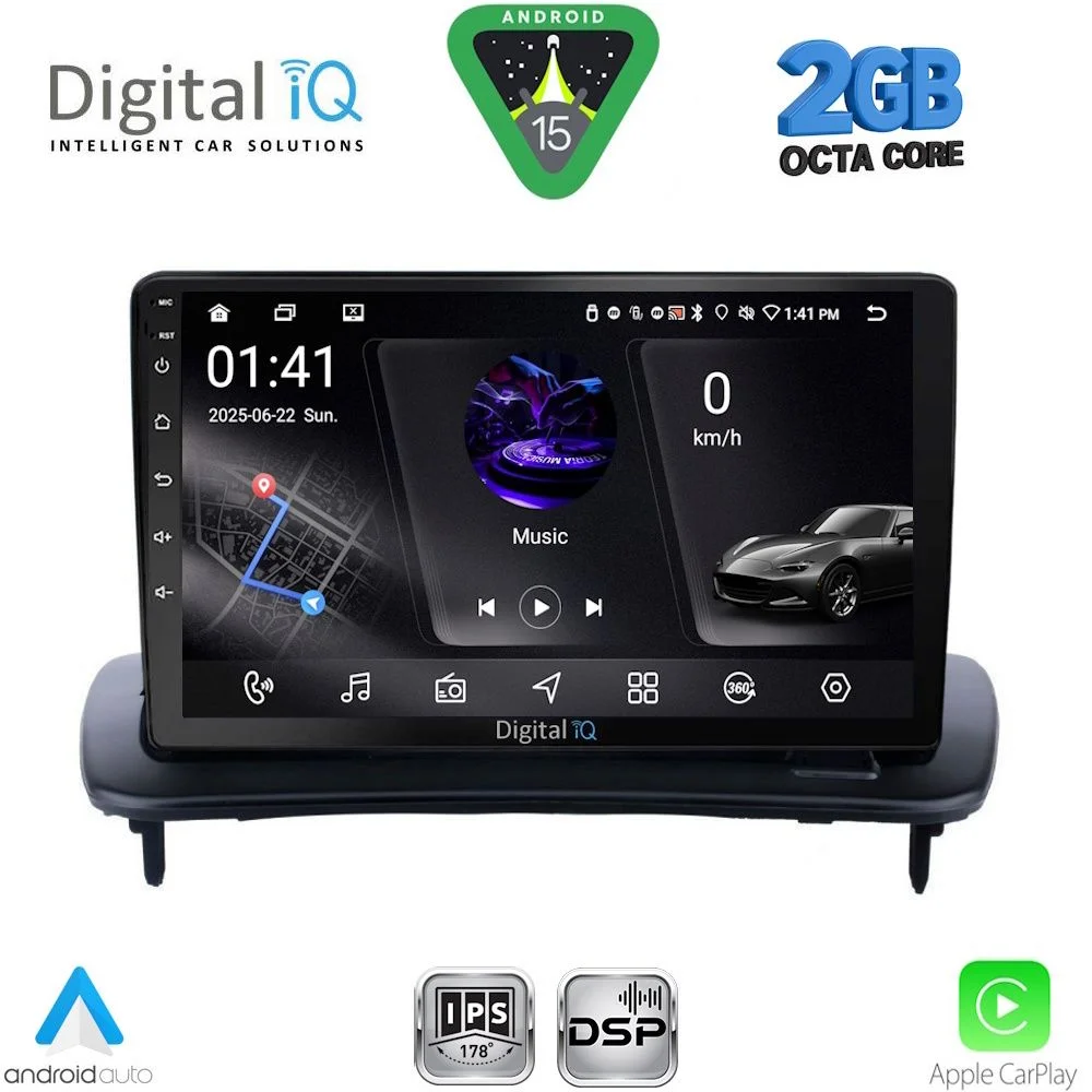 Φωτογραφία προϊόντος: DIGITAL IQ RSF 4783_CPA (9inc) MULTIMEDIA TABLET for VOLVO C30 - S40 mod. 2005-2013