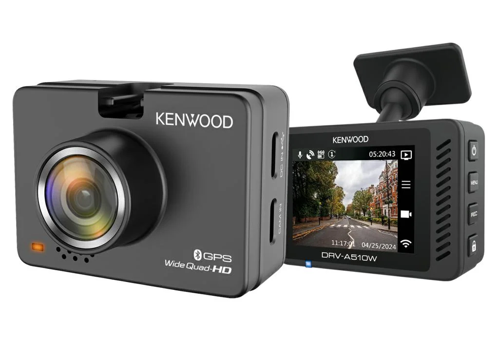 Φωτογραφία προϊόντος: Kenwood DRV A510W Κάμερα DVR Αυτοκινήτου 2K Wi-Fi, GPS