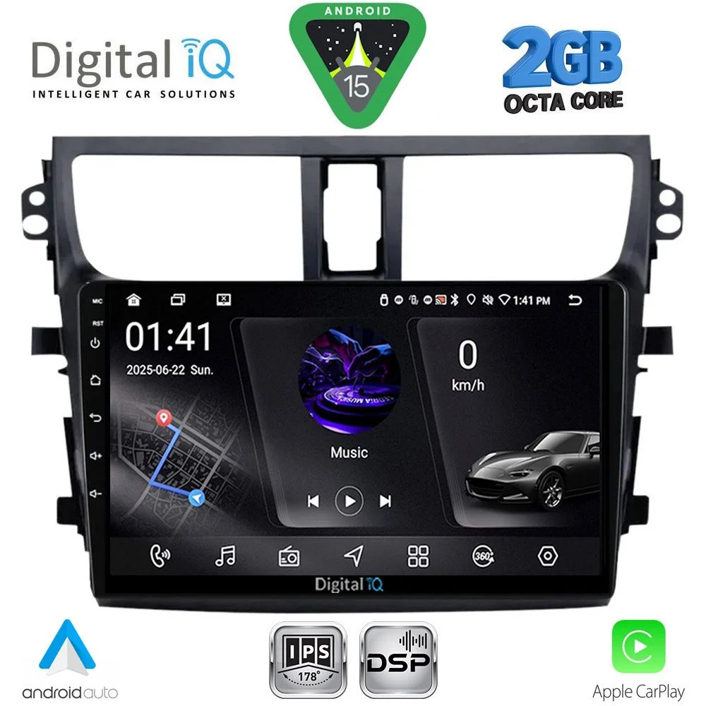 Φωτογραφία προϊόντος: DIGITAL IQ RSF 4674_CPA (9inc) MULTIMEDIA TABLET for SUZUKI CELERIO mod. 2015-2021