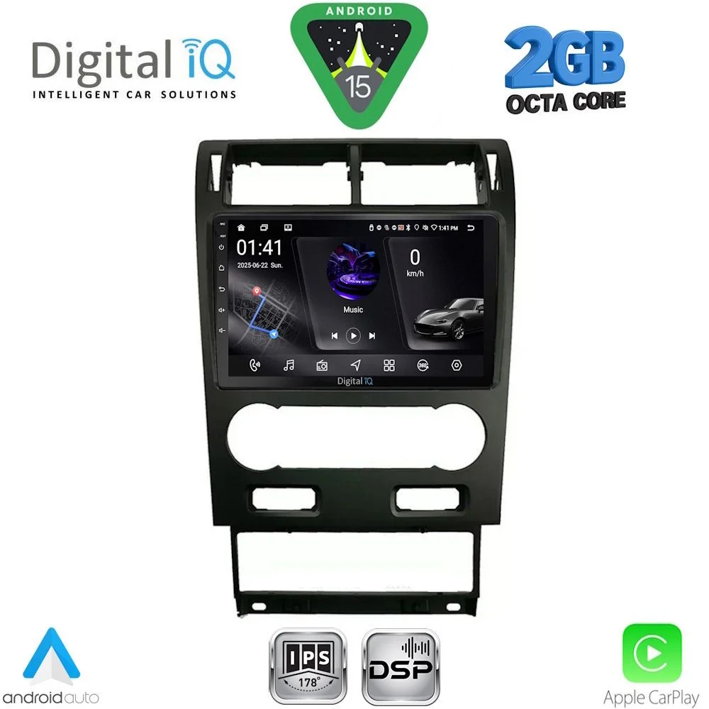 Φωτογραφία προϊόντος: DIGITAL IQ RSF 4161A_CPA (9inc) MULTIMEDIA TABLET for FORD MONDEO mod. 2003-2006