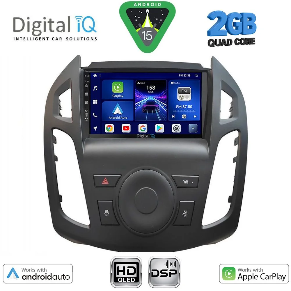Φωτογραφία προϊόντος: DIGITAL IQ BXC 3176_CPAA (9inc) MULTIMEDIA TABLET for FORD TRANSIT CONNECT mod. 2013-2018