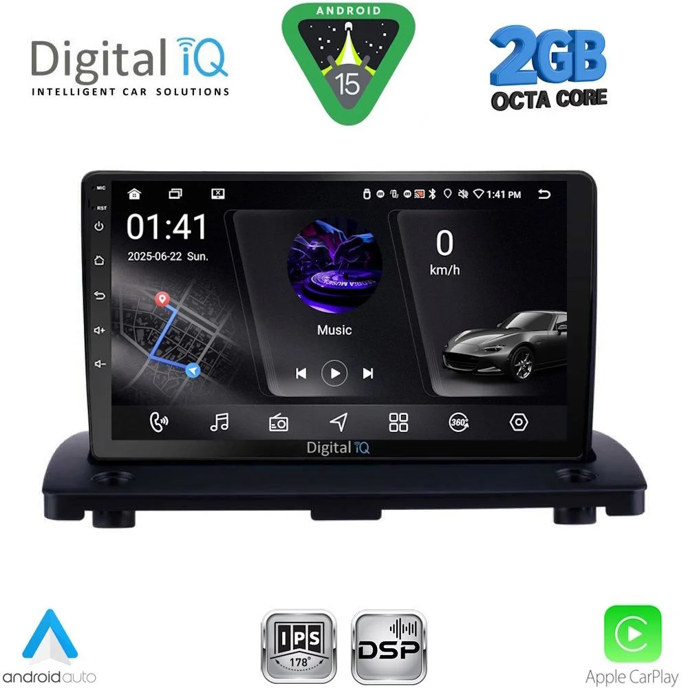 Φωτογραφία προϊόντος: DIGITAL IQ RSF 4789_CPA (9inc) MULTIMEDIA TABLET for VOLVO XC90 mod. 2002-2014