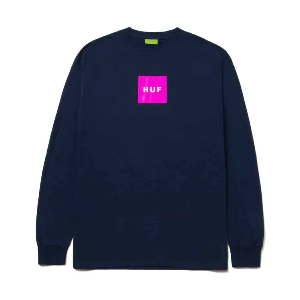 Φωτογραφία προϊόντος: Μπλούζα HUF Essentials Box Logo Navy