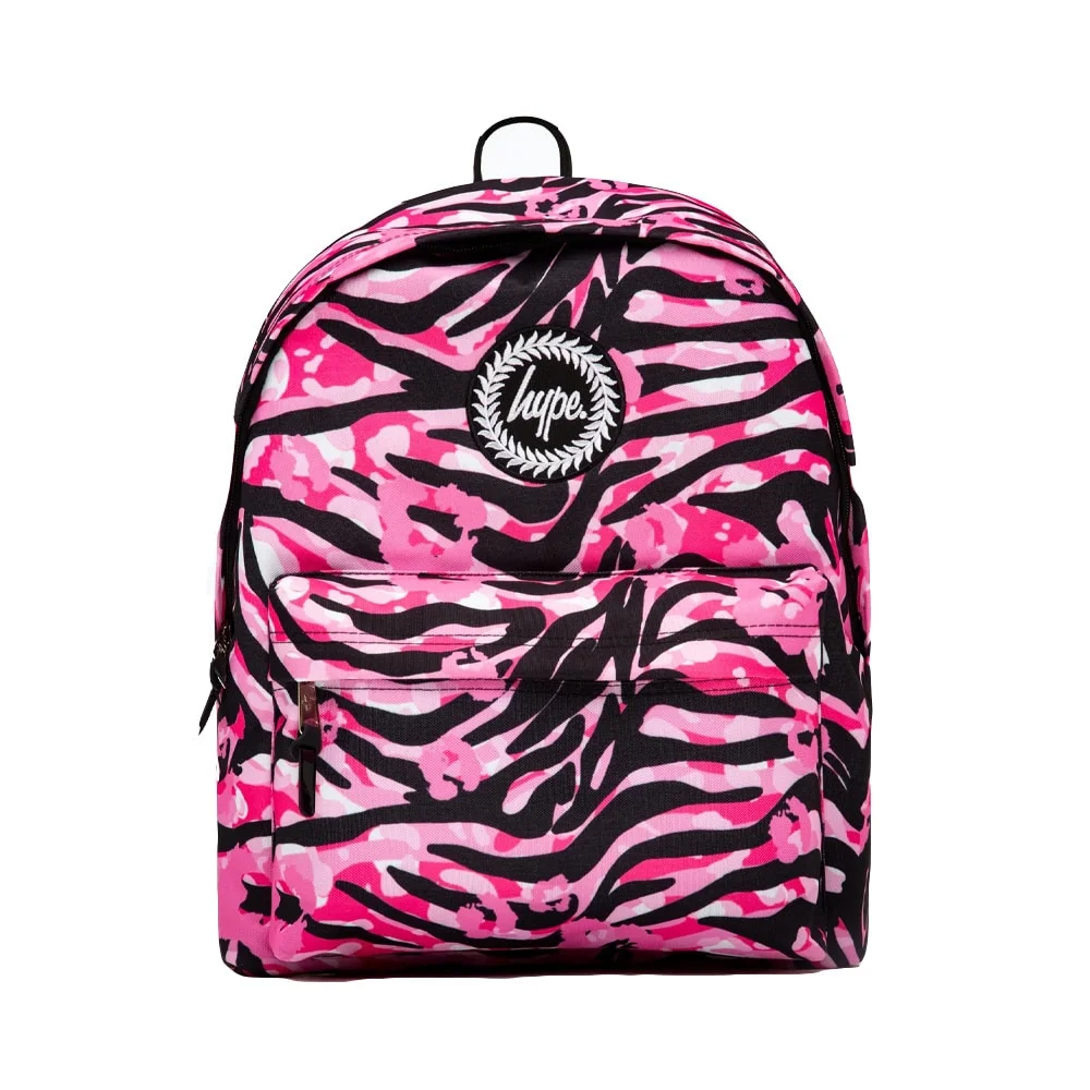 Φωτογραφία προϊόντος: Just Hype Hype Pink Zebra Backpack 18L Animal Print