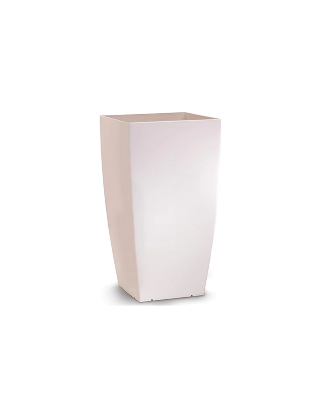 Φωτογραφία προϊόντος: Plastona Κασπώ TETRA FLORAL WHITE/ΛEYKO 31Χ31Χ56.5