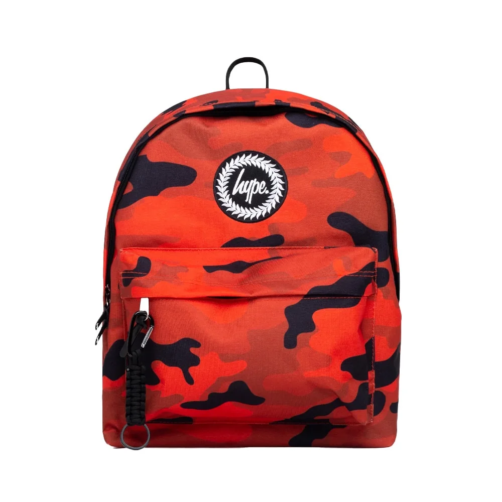 Φωτογραφία προϊόντος: Just Hype Hype Unisex Backpack Crest 18L Red Camo