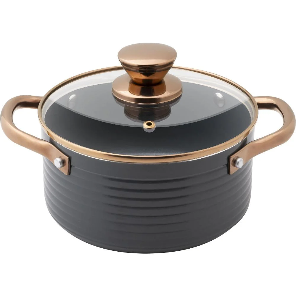Φωτογραφία προϊόντος: Κατσαρόλα ORRO Αντικολλητικό Αλουμίνιο18cm 1,9lt Lamart LT1239 Μαύρο