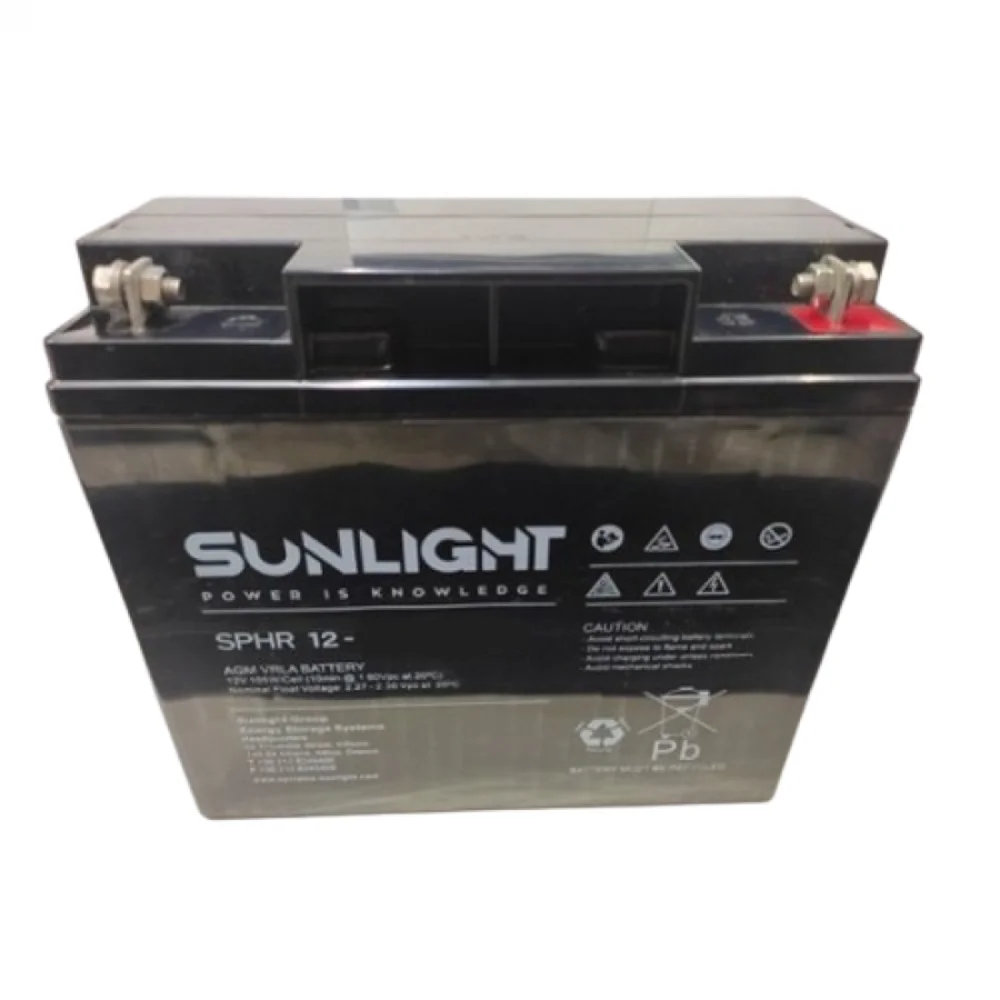 Φωτογραφία προϊόντος: Μπαταρία VRLA Sunlight SPHR12-135W 12V 26.5Ah
