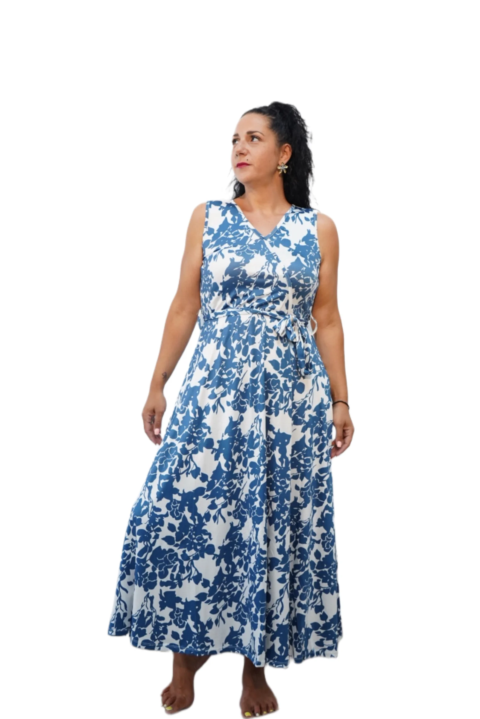 Φωτογραφία προϊόντος: ELUNA Florist Long Dress Blue
