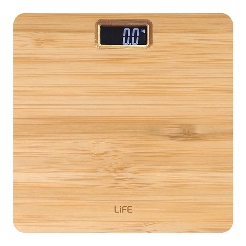 Φωτογραφία προϊόντος: Ψηφιακή Ζυγαριά Life Nature 180kg Καφέ Bamboo