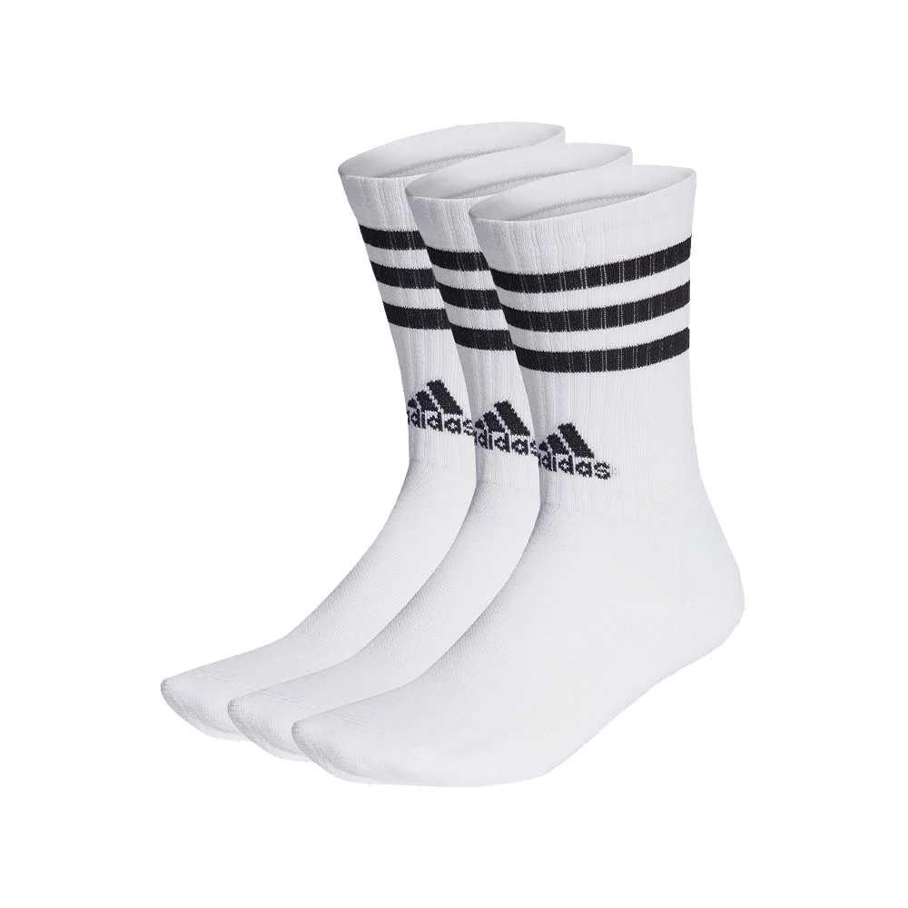 Φωτογραφία προϊόντος: adidas Sportswear Adult 3Stripes Sportswear Cushioned Crew 3 Pair Socks Άσπρο HT3458 (adidas Sportswear)