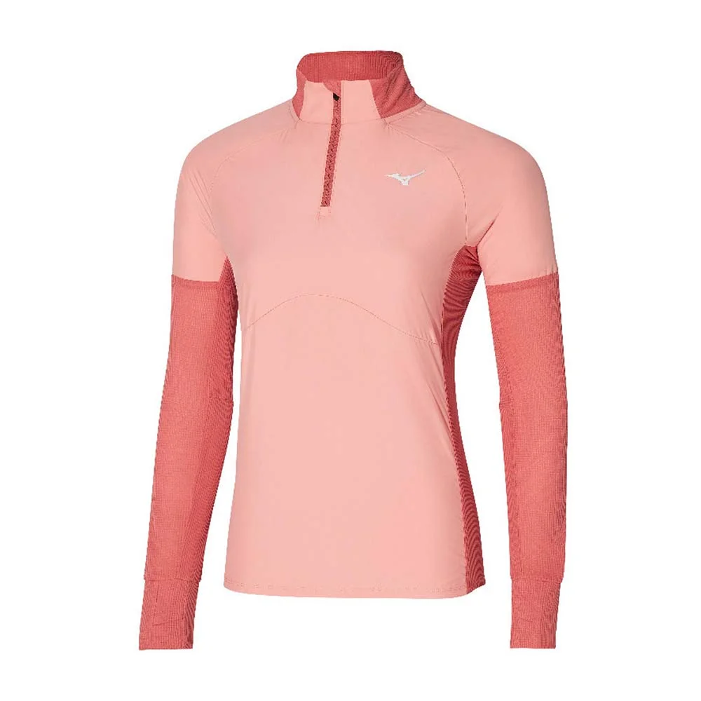 Φωτογραφία προϊόντος: Mizuno Women's Hybrid Longsleeve Tee Κοραλί J2GCA70052 (Mizuno)