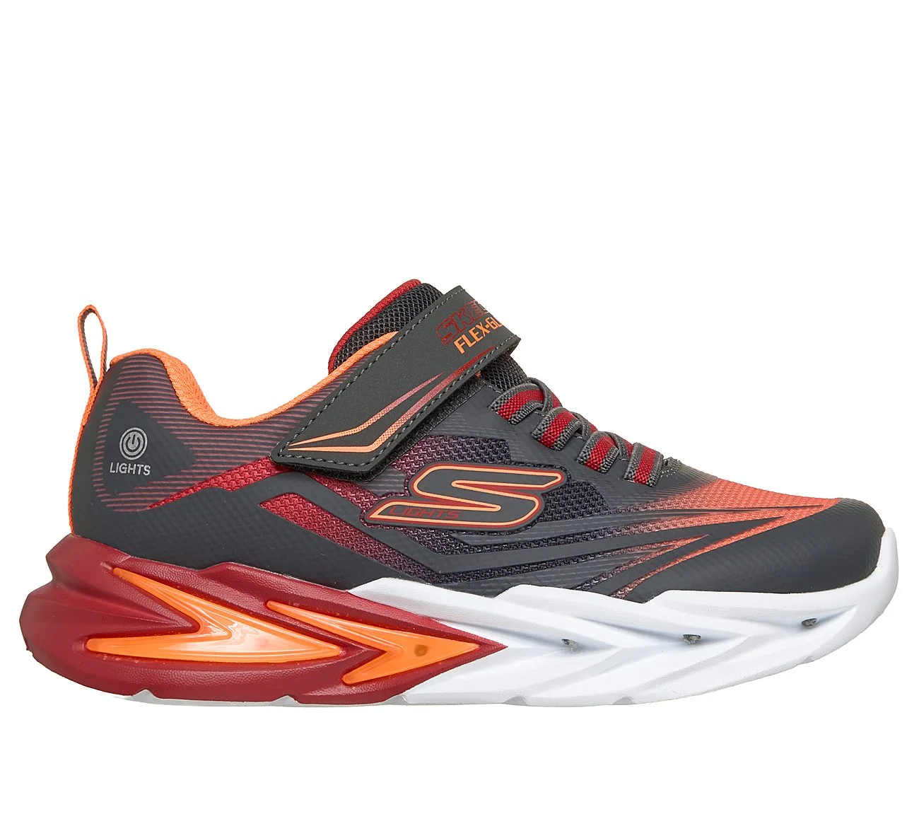 Φωτογραφία προϊόντος: Skechers Παιδικά Φωτάκια Flex Glow Ultra 400139L/CCRD Γκρι