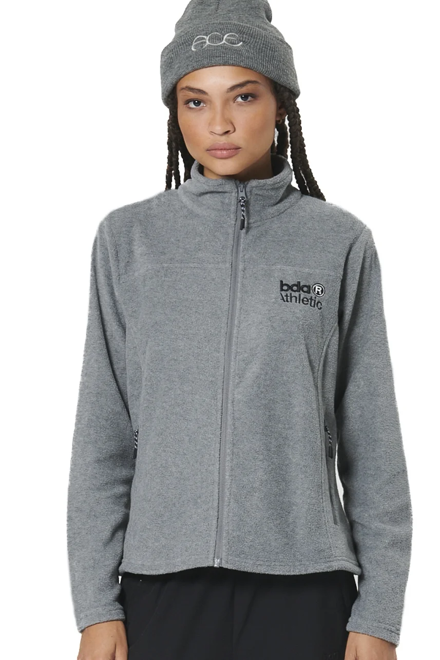 Φωτογραφία προϊόντος: Body Action Γυναικεία Polar Fleece Ζακέτα 071525-03 Γκρι
